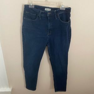 Madewell Petite Curvy High Rise Skinny Jeans with Tencel